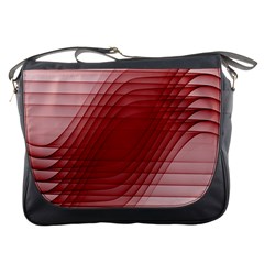 Background Light Glow Abstract Art Messenger Bag