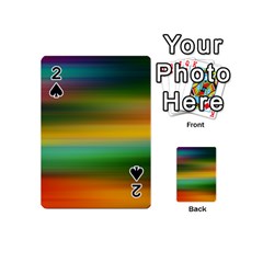 Art Blur Wallpaper Artistically Playing Cards 54 (mini)