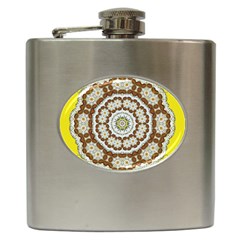 Pretty As A Flower Everywhere You Can See Hip Flask (6 Oz) by pepitasart