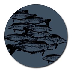 Carp Fish Round Mousepads