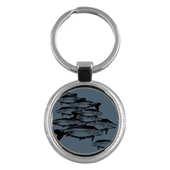 Carp Fish Key Chains (round)  by kunstklamotte023