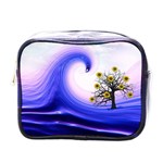 Composing Nature Background Graphic Mini Toiletries Bag (One Side) Front