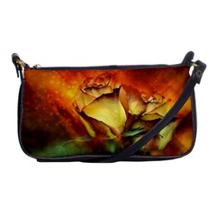 Rose Flower Petal Floral Love Shoulder Clutch Bag