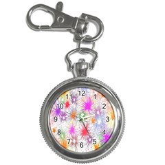 Star Dab Farbkleckse Leaf Flower Key Chain Watches