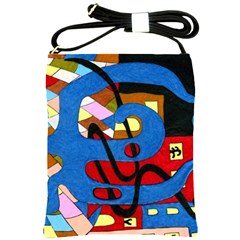 Creativeness Art Illustration Shoulder Sling Bag