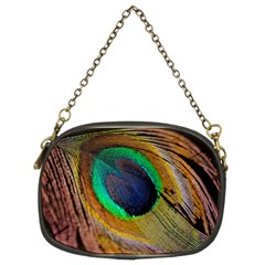 Bird Feather Background Nature Chain Purse (two Sides)