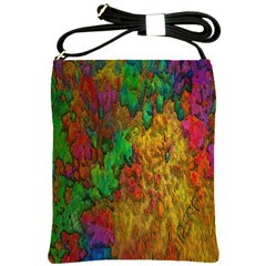 Background Color Template Abstract Shoulder Sling Bag