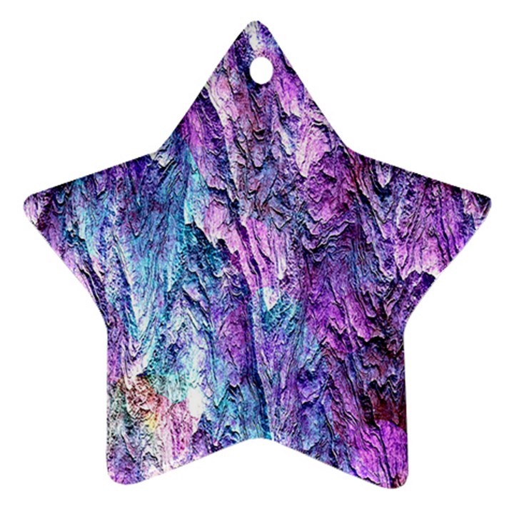 Background Peel Art Abstract Ornament (Star)