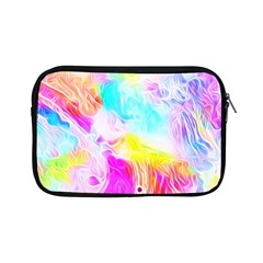 Background Drips Fluid Colorful Apple Ipad Mini Zipper Cases