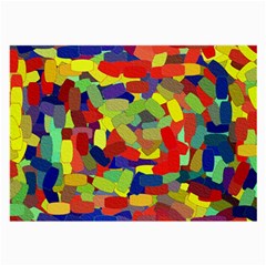 Abstract Art Structure Large Glasses Cloth (2-side) by Sapixe