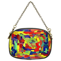 Abstract Art Structure Chain Purse (two Sides) by Sapixe