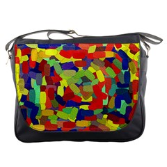 Abstract Art Structure Messenger Bag by Sapixe