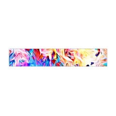 Background Drips Fluid Colorful Flano Scarf (mini)