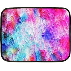 Background Art Abstract Watercolor Fleece Blanket (mini)