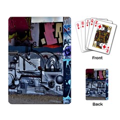 Lost Places Abandoned Train Station Playing Cards Single Design by Sapixe