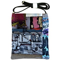 Lost Places Abandoned Train Station Shoulder Sling Bag by Sapixe