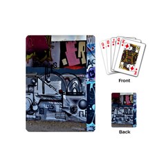 Lost Places Abandoned Train Station Playing Cards (mini) by Sapixe