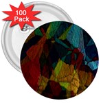 Background Color Template Abstract 3  Buttons (100 pack)  Front