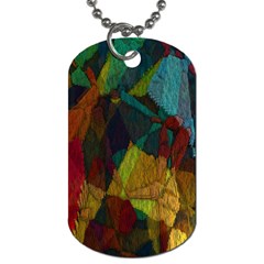 Background Color Template Abstract Dog Tag (one Side) by Sapixe