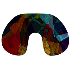 Background Color Template Abstract Travel Neck Pillows