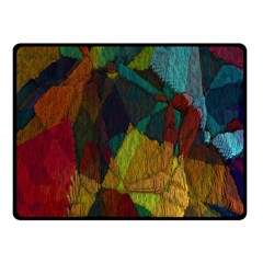 Background Color Template Abstract Fleece Blanket (small) by Sapixe