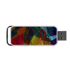 Background Color Template Abstract Portable Usb Flash (two Sides) by Sapixe