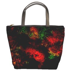 Background Art Abstract Watercolor Bucket Bag