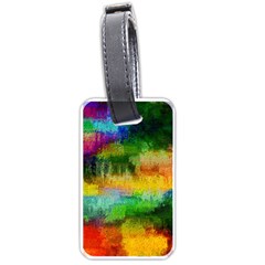 Pattern Texture Background Color Luggage Tags (one Side)  by Sapixe