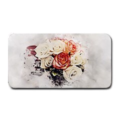 Flowers Background Wallpaper Art Medium Bar Mats by Sapixe