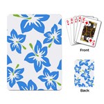 Hibiscus Wallpaper Flowers Floral Playing Cards Single Design Back