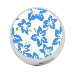 Hibiscus Wallpaper Flowers Floral 4-port Usb Hub (two Sides) by Sapixe