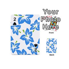 Hibiscus Wallpaper Flowers Floral Playing Cards 54 (mini)