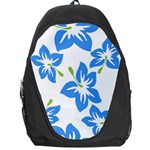 Hibiscus Wallpaper Flowers Floral Backpack Bag Front