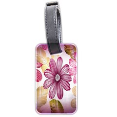 Print Fabric Pattern Texture Luggage Tags (two Sides)