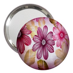 Print Fabric Pattern Texture 3  Handbag Mirrors by Sapixe