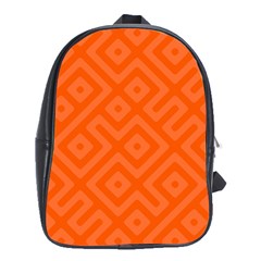 Seamless Pattern Design Tiling School Bag (xl) by Sapixe