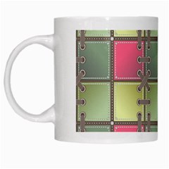 Seamless Pattern Seamless Design White Mugs by Sapixe