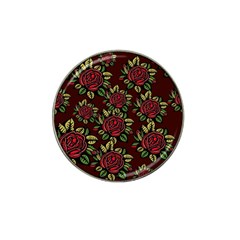 Seamless Tile Background Abstract Hat Clip Ball Marker