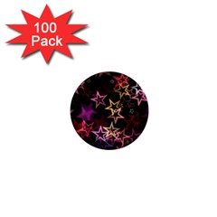 Stars Background Pattern Seamless 1  Mini Magnets (100 Pack)  by Sapixe