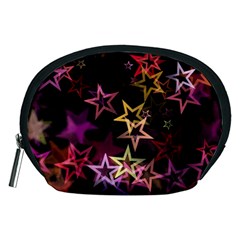 Stars Background Pattern Seamless Accessory Pouch (medium) by Sapixe