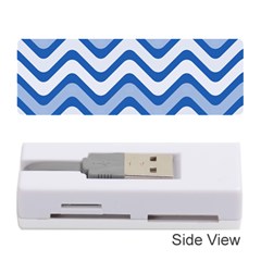 Waves Wavy Lines Pattern Design Memory Card Reader (stick)