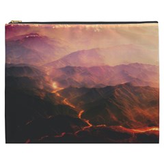 Volcanoes Magma Lava Mountains Cosmetic Bag (xxxl)