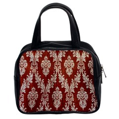 Chorley Weave Brown Classic Handbag (two Sides)