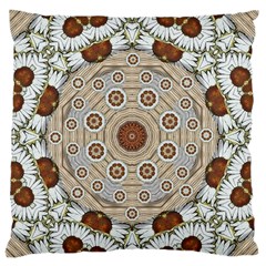 Flower Wreath In The Jungle Wood Forest Standard Flano Cushion Case (one Side) by pepitasart