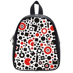 Square Objects Future Modern School Bag (small)