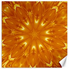 Kaleidoscopic Flower Canvas 12  X 12  by yoursparklingshop