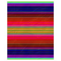 Fiesta Stripe Colorful Neon Background Drawstring Bag (Small)