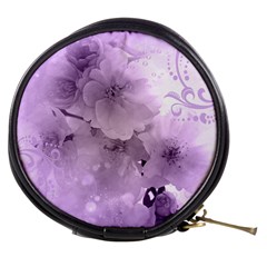 Wonderful Flowers In Soft Violet Colors Mini Makeup Bag