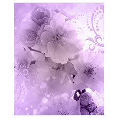 Wonderful Flowers In Soft Violet Colors Drawstring Bag (small)