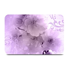 Wonderful Flowers In Soft Violet Colors Plate Mats